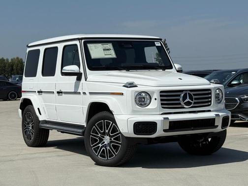 Polar White 2026 Mercedes-Benz G-Class 580