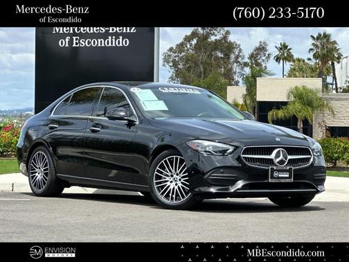 Black 2023 Mercedes-Benz C-Class C 300
