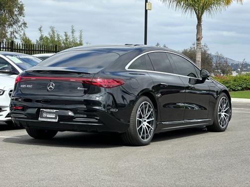 Obsidian Black Metallic 2024 Mercedes-Benz EQS 450 Base 4MATIC