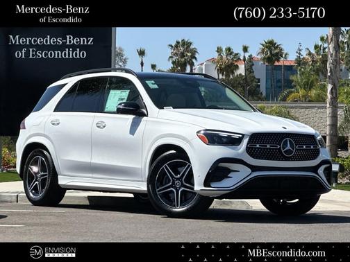 Polar White 2026 Mercedes-Benz GLE 450 4MATIC