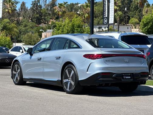 Silver Metallic 2026 Mercedes-Benz EQS 450 Base 4MATIC