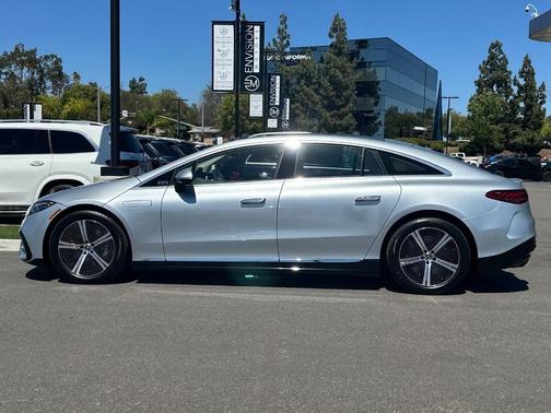 Silver Metallic 2026 Mercedes-Benz EQS 450 Base 4MATIC