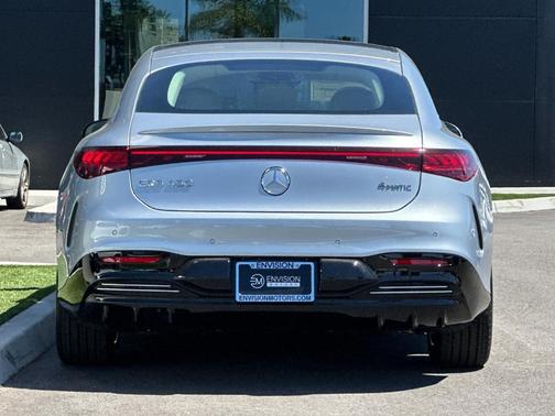 Silver Metallic 2026 Mercedes-Benz EQS 450 Base 4MATIC