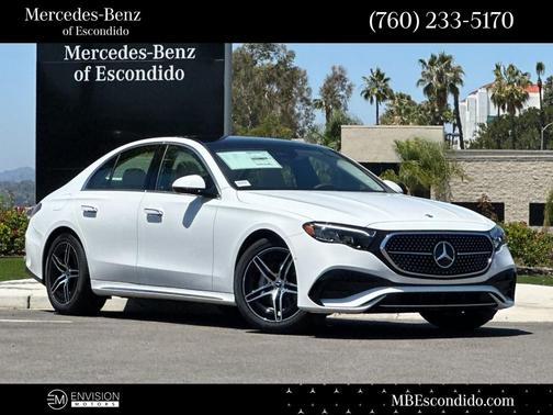Polar White 2026 Mercedes-Benz E-Class E 350