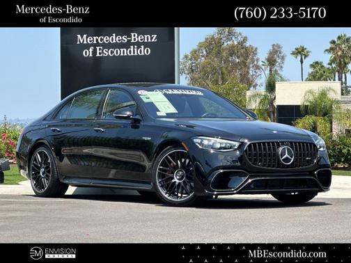 Obsidian Black Metallic 2025 Mercedes-Benz AMG S 63 E Base