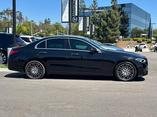 Black 2025 Mercedes-Benz C-Class C 300