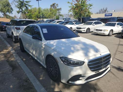 Diamond White 2022 Mercedes-Benz S-Class S 580 4MATIC