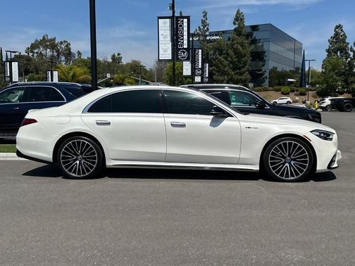Diamond White 2022 Mercedes-Benz S-Class S 580 4MATIC