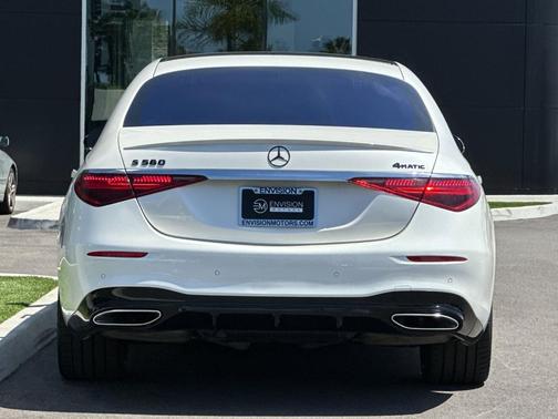 Diamond White 2022 Mercedes-Benz S-Class S 580 4MATIC