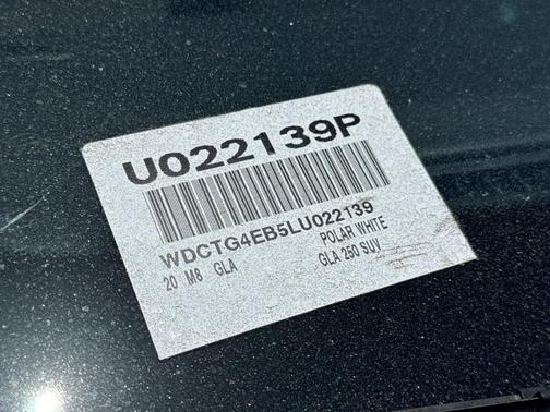 Polar White 2020 Mercedes-Benz GLA 250 Base