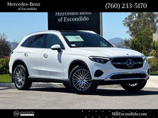 Polar White 2026 Mercedes-Benz GLC 300 Base 4MATIC