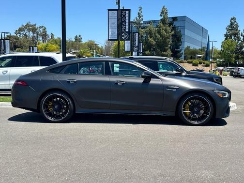 designo Graphite Gray Magno 2021 Mercedes-Benz AMG GT 63 S 4-Door