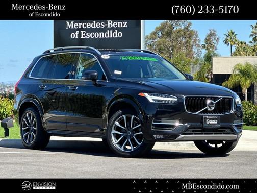 Onyx Black Metallic 2019 Volvo XC90 T5 Momentum