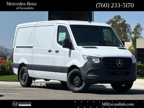 Arctic White 2025 Mercedes-Benz Sprinter 2500 Standard Roof