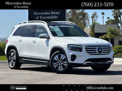 Polar White 2026 Mercedes-Benz GLB 250 Base 4MATIC