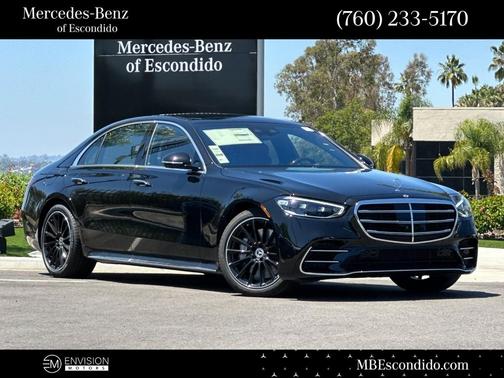 Obsidian Black 2026 Mercedes-Benz S-Class Base