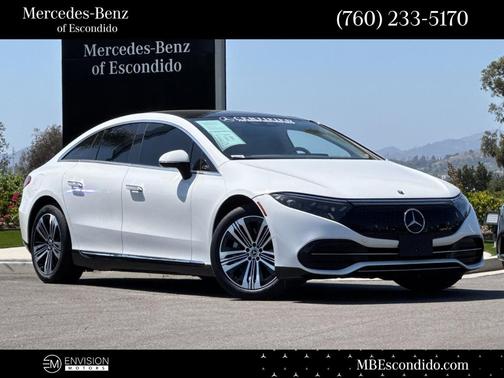 Polar White 2022 Mercedes-Benz EQS 450+ Base