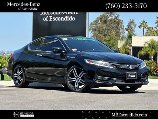 Crystal Black Pearl 2016 Honda Accord Touring