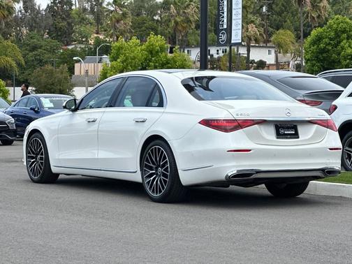 Diamond White 2022 Mercedes-Benz S-Class S 500 4MATIC