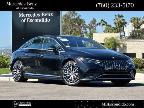Black 2024 Mercedes-Benz AMG EQE Base