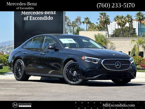 Obsidian Black 2026 Mercedes-Benz E-Class E 450 4MATIC