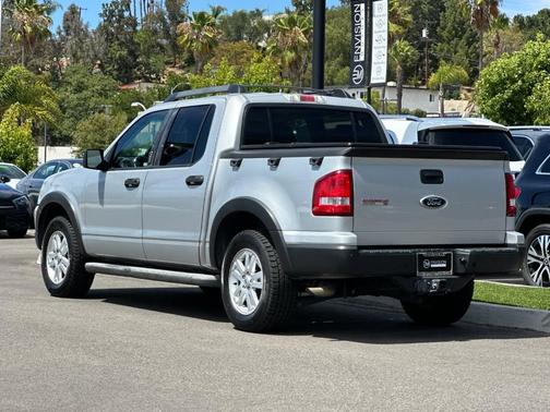 Brilliant Silver Metallic 2010 Ford Explorer Sport Trac XLT