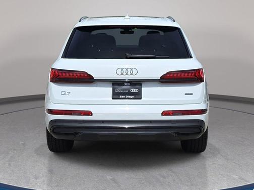 Glacier White Metallic 2024 Audi Q7 55 Premium Plus