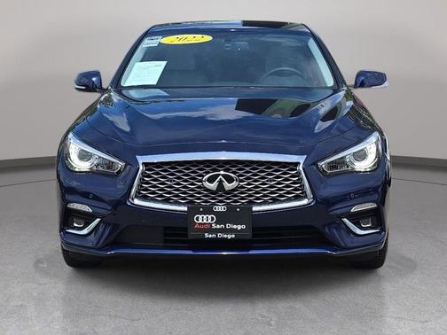 Grand Blue 2022 INFINITI Q50 3.0t LUXE