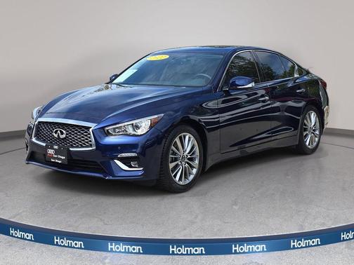 Grand Blue 2022 INFINITI Q50 3.0t LUXE