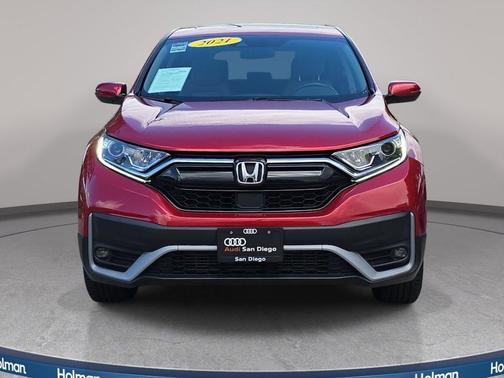 Radiant Red Metallic 2021 Honda CR-V 2WD EX