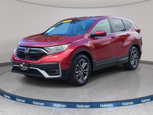 Radiant Red Metallic 2021 Honda CR-V 2WD EX