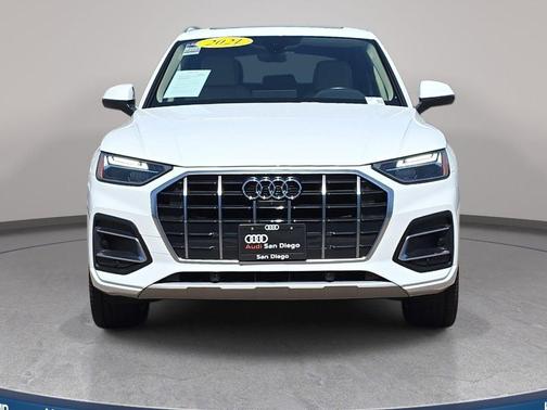Ibis White 2021 Audi Q5 45 Premium Plus