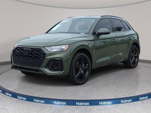 District Green Metallic 2023 Audi Q5 45 S line Premium Plus