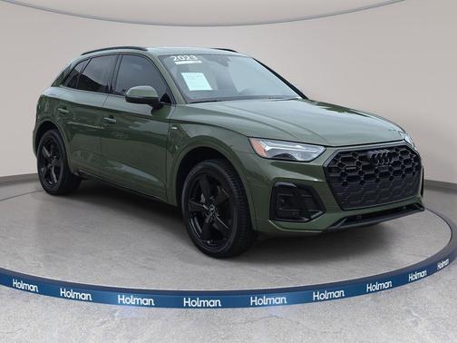 District Green Metallic 2023 Audi Q5 45 S line Premium Plus