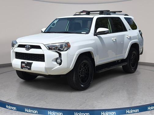 Super White 2019 Toyota 4Runner SR5 Premium
