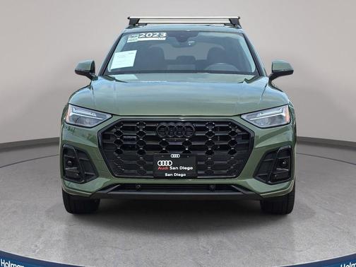District Green Metallic 2023 Audi Q5 e 55 S line Premium Plus