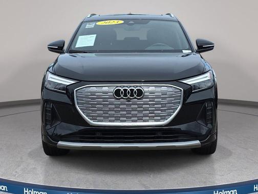 Mythos Black Metallic 2023 Audi Q4 e-tron Premium Plus 40 RWD