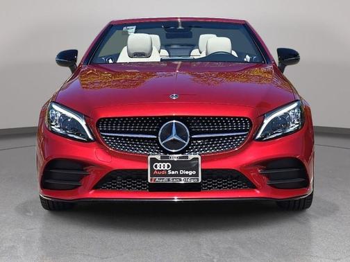 MANUFAKTUR Cardinal Red Metallic 2023 Mercedes-Benz C-Class Cabriolet