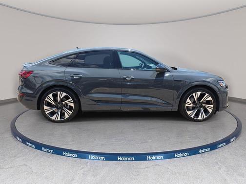 Gray 2024 Audi Q8 e-tron Prestige