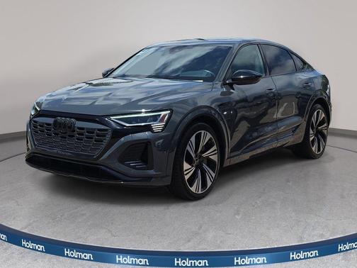 Gray 2024 Audi Q8 e-tron Prestige