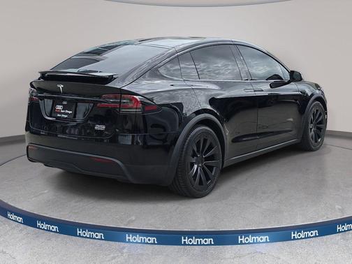 Solid Black 2022 Tesla Model X Plaid Tri Motor All-Wheel Drive