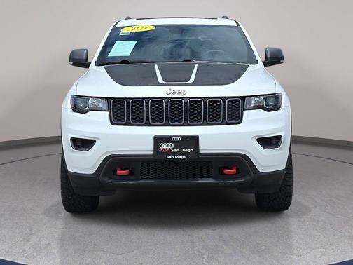 Bright White Clearcoat 2021 Jeep Grand Cherokee Trailhawk
