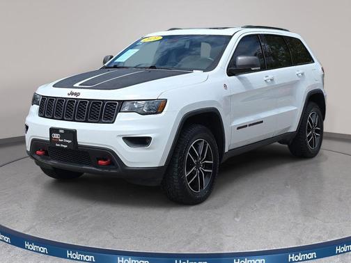 Bright White Clearcoat 2021 Jeep Grand Cherokee Trailhawk