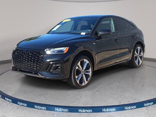 Black 2023 Audi Q5 45 S line Premium Plus