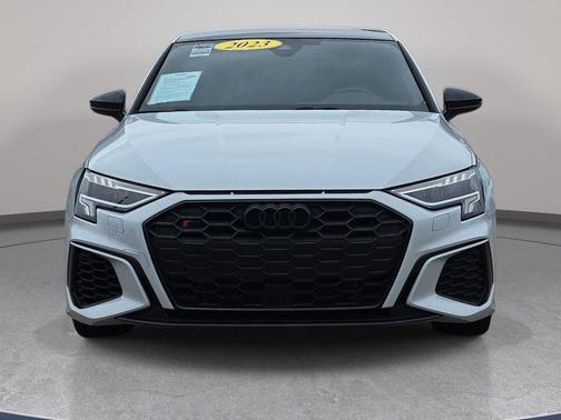 Glacier White Metallic 2023 Audi S3 Premium Plus TFSI quattro S tronic