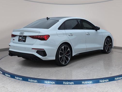 Glacier White Metallic 2023 Audi S3 Premium Plus TFSI quattro S tronic