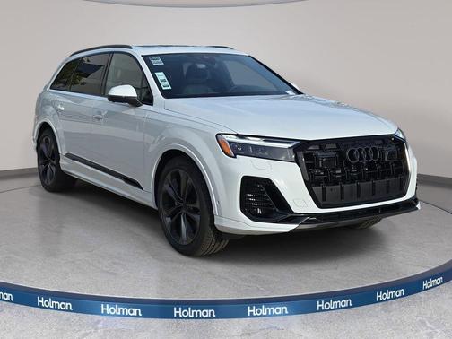 Glacier White Metallic 2026 Audi Q7 55 Premium Plus