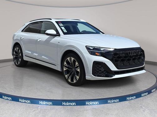 Glacier White Metallic 2026 Audi Q8 55 Premium Plus