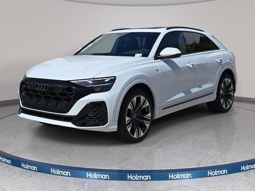 Glacier White Metallic 2026 Audi Q8 55 Premium Plus