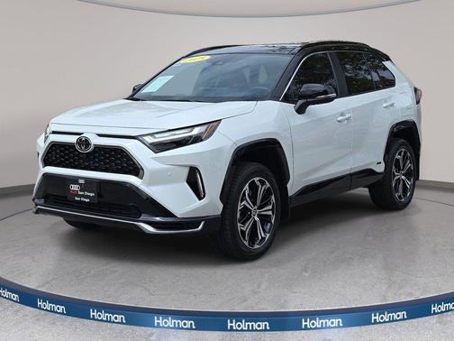 Midnight Black Metallic 2025 Toyota RAV4 Hybrid SE